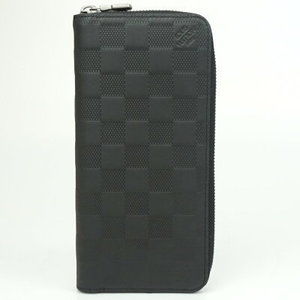 Louis Vuitton Zippy Wallet Vertical Infini Black Onyx Black Long